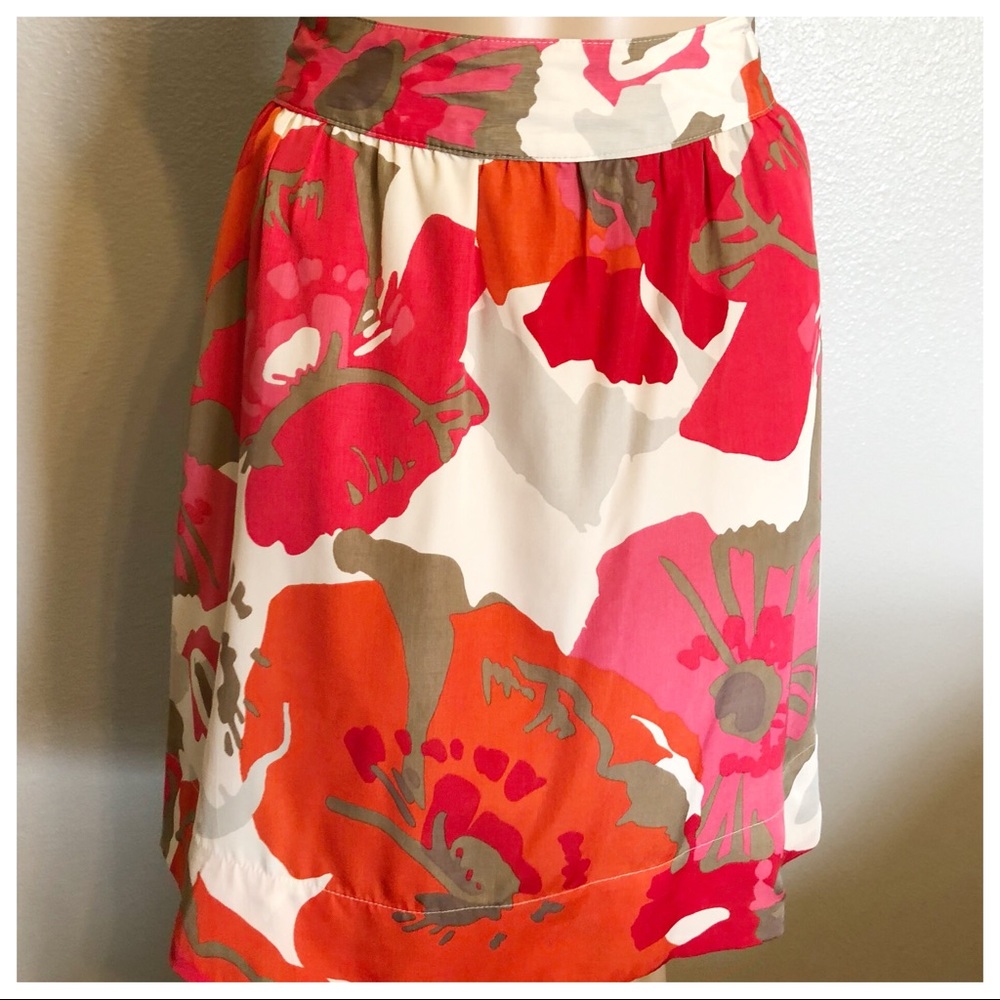 Vibrant Knee Length Skirt